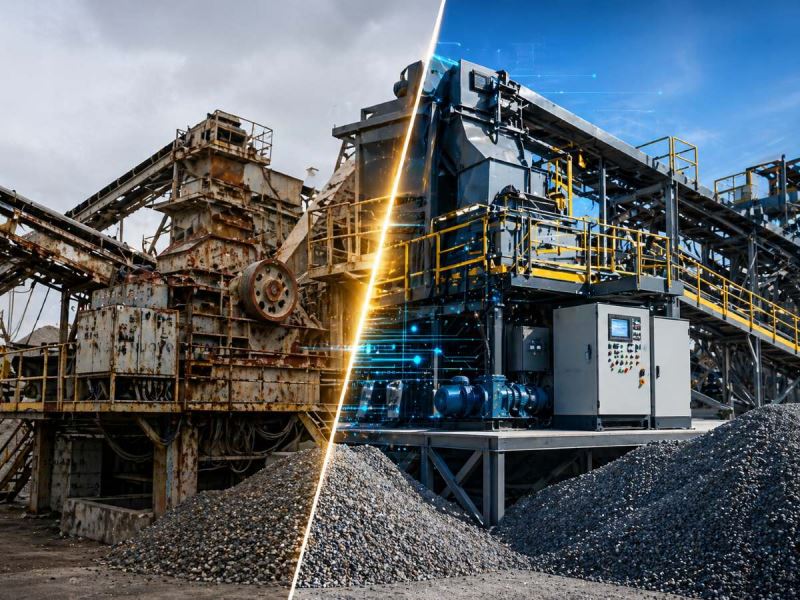 Revamping impianto di frantumazione: quando conviene aggiornare e quando sostituire