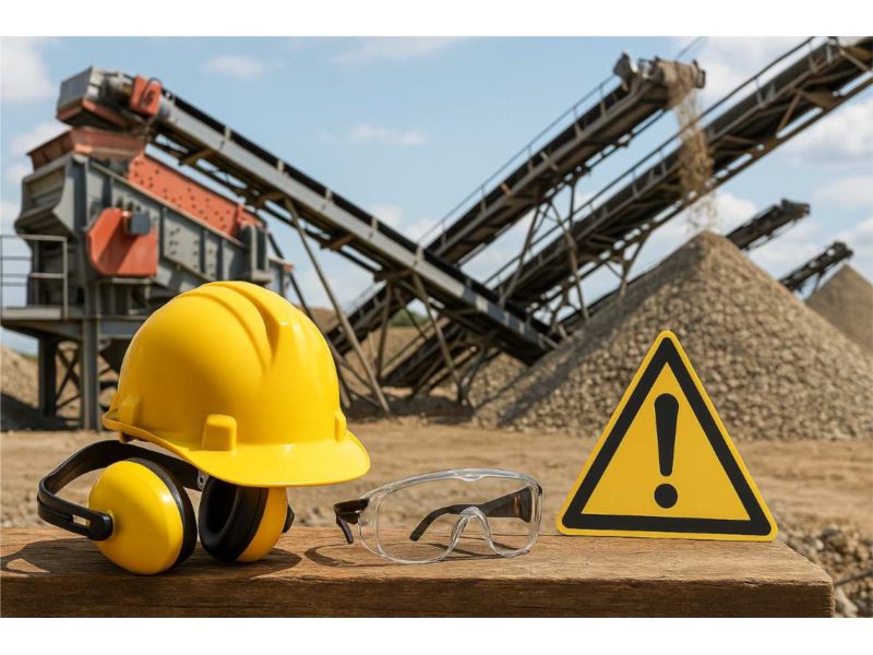 Sicurezza negli impianti di frantumazione e vagliatura: normative e buone pratiche : Notizie su Impianti di frantumazione