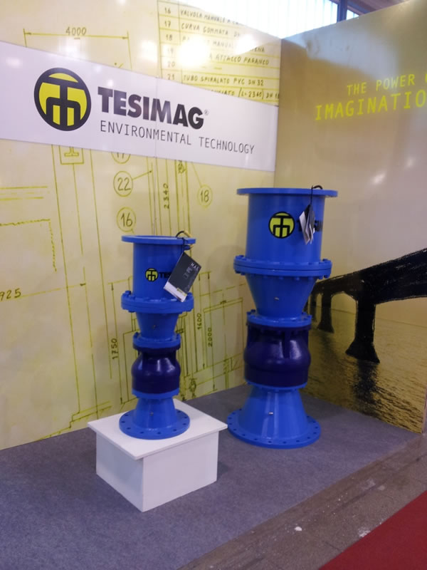 Immagine due turbine idrauliche