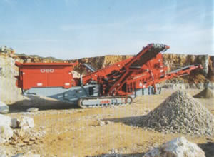 Impianto di frantumazione mobile Dsb Innoscreen 25
