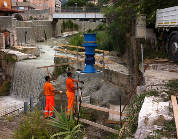 Applicazione Micro turbina idraulica