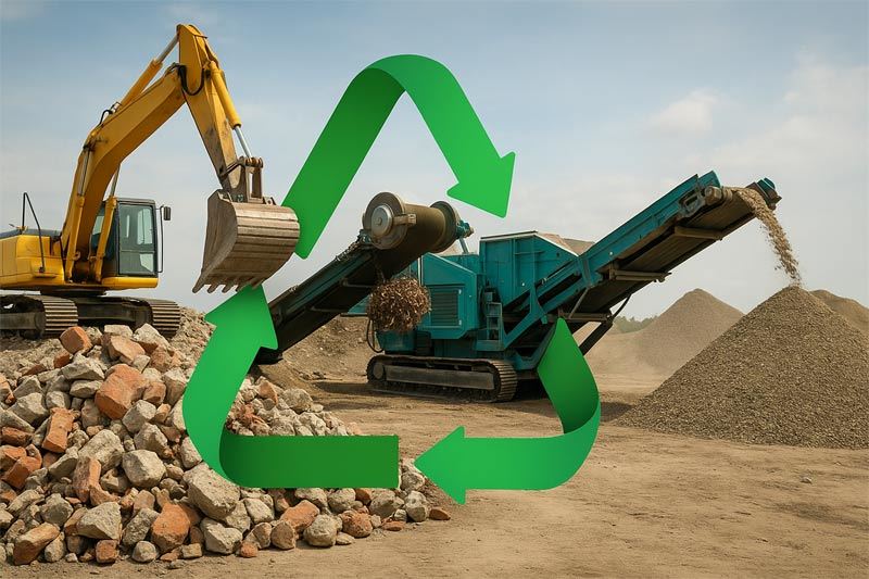 Immagine per Dal cantiere all’economia circolare: il recupero degli inerti e il Decreto End of Waste 2024